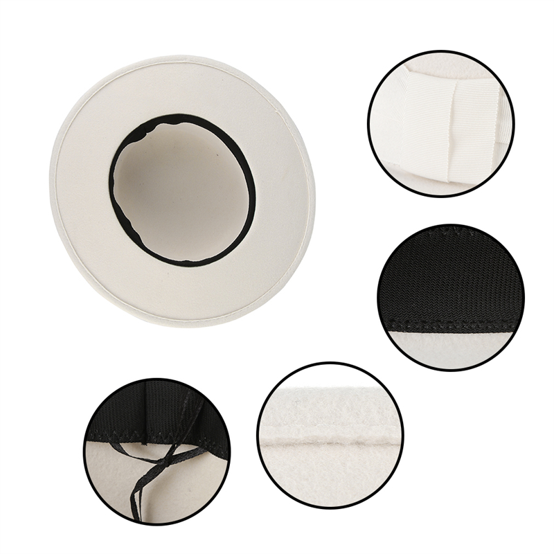 100% Wool White Autumn Winter  - Fedora Hat Wool review and price