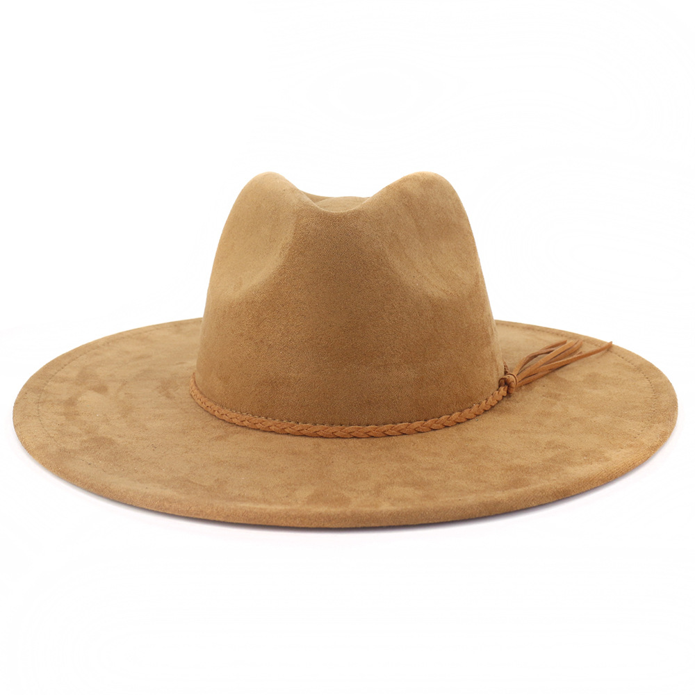 Vegan Suede Hat Teardrop shape - Fedora Hat Wool review and price