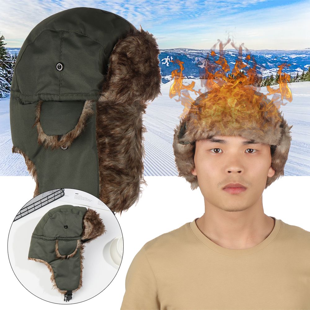 Warm Earflap Trapper Ski Hat W - Winter Trapper Hat review and price