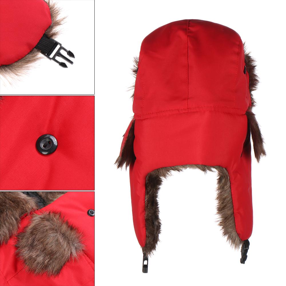 Men Women Fur Trapper Ski Hat  - Winter Trapper Hat review and price